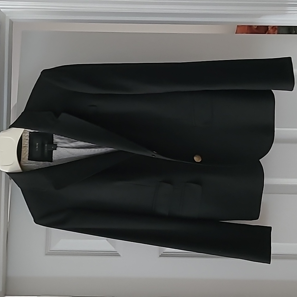 JCrew Schoolboy Blazer in black